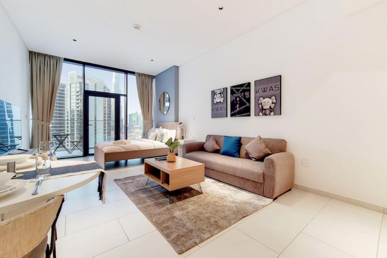 דובאי Marquise Square Tower, Business Bay - Bright Studio מראה חיצוני תמונה