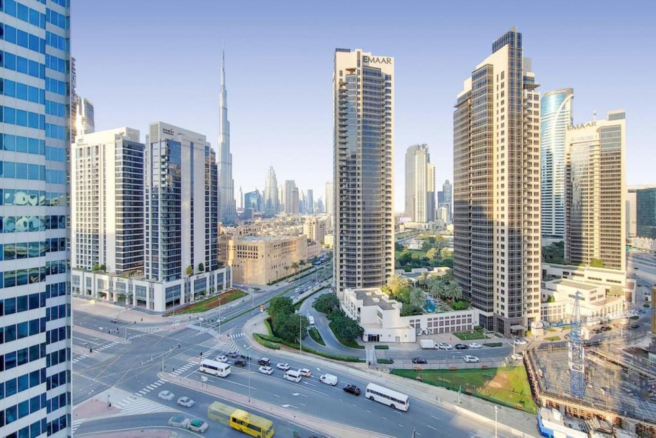 דובאי Marquise Square Tower, Business Bay - Bright Studio מראה חיצוני תמונה